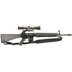 Colt Match Target Match HBAR Semi-Automatic Rifle with Scope and Accessories