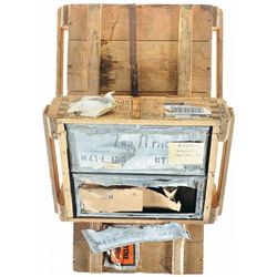 Two Crates of 7.62 x 54 mm Caliber Ammunition