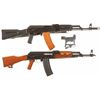Image 1 : Two AK-Style Semi-Automatic Rifles