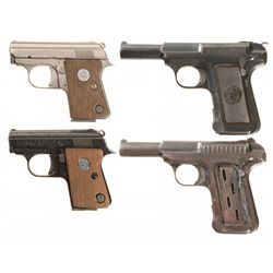 Four Semi-Automatic Pistols