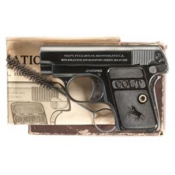 Colt Model 1908 Hammerless .25 Semi-Automatic Pistol