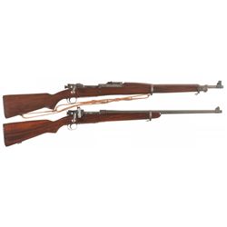 Collector's Lot of Two U.S. Military Bolt Action Rifles