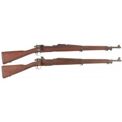 Collector's Lot of Two U.S. Bolt Action Rifles