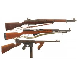 One Semi-Automatic Rifle and Two Carbines