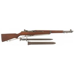 U.S. Springfield M1 Garand Semi-Automatic Rifle with Bayonet