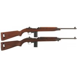 Collector's Lot of Two U.S. M1 Semi-Automatic Carbines