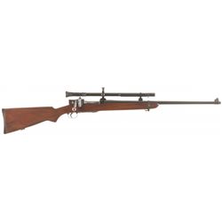 Scarce Springfield Armory Model 1922 Bolt Action Rifle with Scope