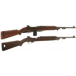Two U.S. M1 Semi-Automatic Carbines
