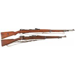 Two Bolt Action Military Rifles