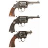 Image 2 : Three Colt Double Action Revolvers