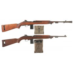 Collector's Lot of Two U.S. M1 Carbines