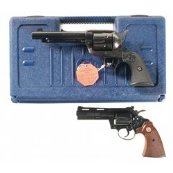 Two Colt Revolvers