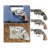 Image 1 : Four Colt Double Action Revolvers and a Crystal Pistol