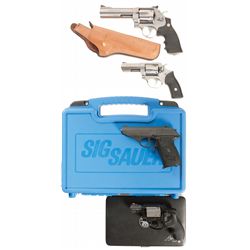 Four Handguns