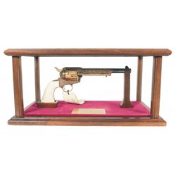 Cased American Historical Foundation Teddy Roosevelt Commemorative Colt Single Action Army Revolver