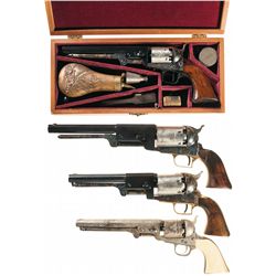 Four Colt Percussion Revolvers