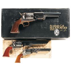 Three Reproduction Percussion Revolvers