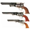 Image 2 : Three Reproduction Percussion Revolvers