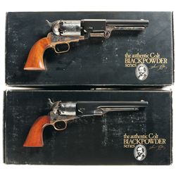 Two Boxed Colt Black Powder Series Percussion Revolvers