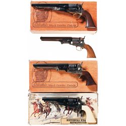 Four Percussion Revolvers