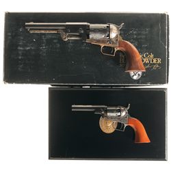 Two Boxed Colt Black Powder Series Percussion Revolvers