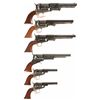 Image 2 : Six Italian Reproduction Percussion Revolvers