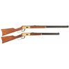 Image 1 : Two Winchester Commemorative Lever Action Long Guns