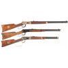 Image 1 : Three Lever Action Commemorative Long Guns
