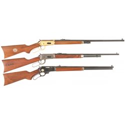 Three Commemorative Lever Action Rifles