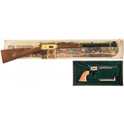 Collector's Lot of Two Golden Spike Commemorative Firearms
