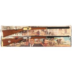 Two Boxed Winchester Commemorative Lever Action Rifles