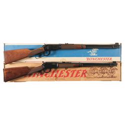 Two Boxed Winchester Lever Action Rifles