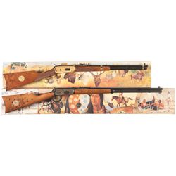 Two Boxed Winchester Commemorative Long Guns