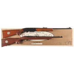 Boxed Set of Two Commemorative Semi-Automatic Long Guns