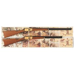 Two Boxed Winchester Lever Action Commemorative Long Guns