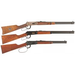 Three Winchester Lever Action Long Guns