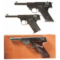 Collector's Lot of Three High Standard Semi-Automatic Pistols