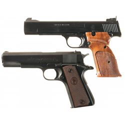 Two Semi-Automatic Pistols