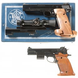 Bullseye Shooter's Lot of Two Smith & Wesson Semi-Automatic Target Pistols