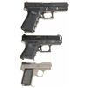 Image 2 : Three Semi-Automatic Pistols with Holsters