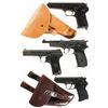 Image 1 : Four European Semi-Automatic Pistols