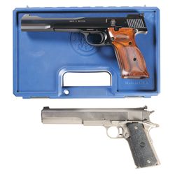 Two Semi-Automatic Pistols