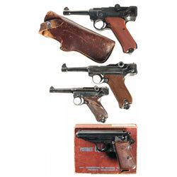 Four Semi-Automatic Pistols