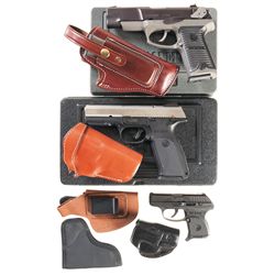 Three Ruger Semi-Automatic Pistols