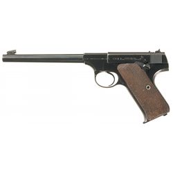 Excellent First Series Colt Woodsman Target Semi-Automatic Pistol