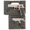 Image 1 : Two Semi-Automatic Pistols with Factory Cases