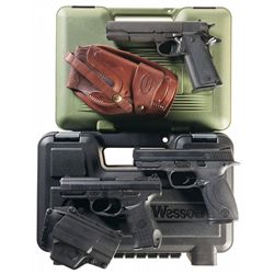 Three Semi-Automatic Pistols
