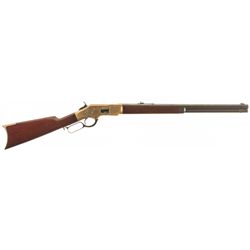 Engraved Winchester Model 1866 Lever Action Rifle