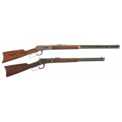 Collectors Lot of Two Winchester Lever Action Long Guns