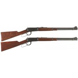 Collector's Lot of Two Winchester Model 94 Lever Action Carbines